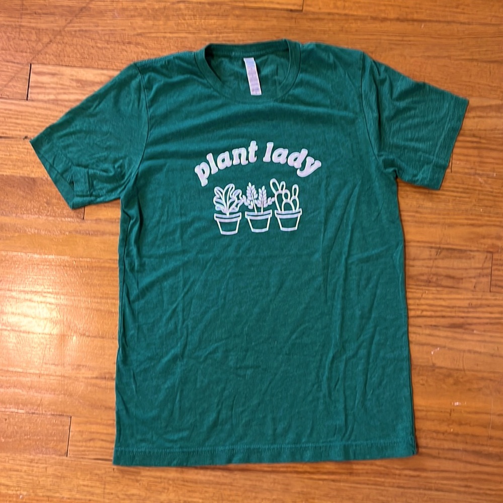 Plant Lady Green T Shirt